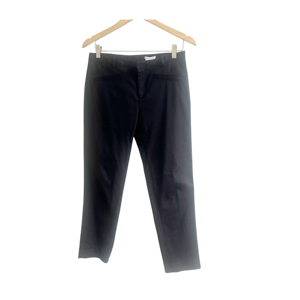 Club Monaco Women’s Black Dress Pants Size 6 Straight Leg Dressy Classic City